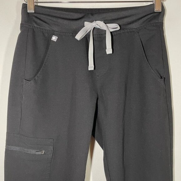 Figs Black Zamora™ Jogger Scrub Pants size XXS - Picture 6 of 11